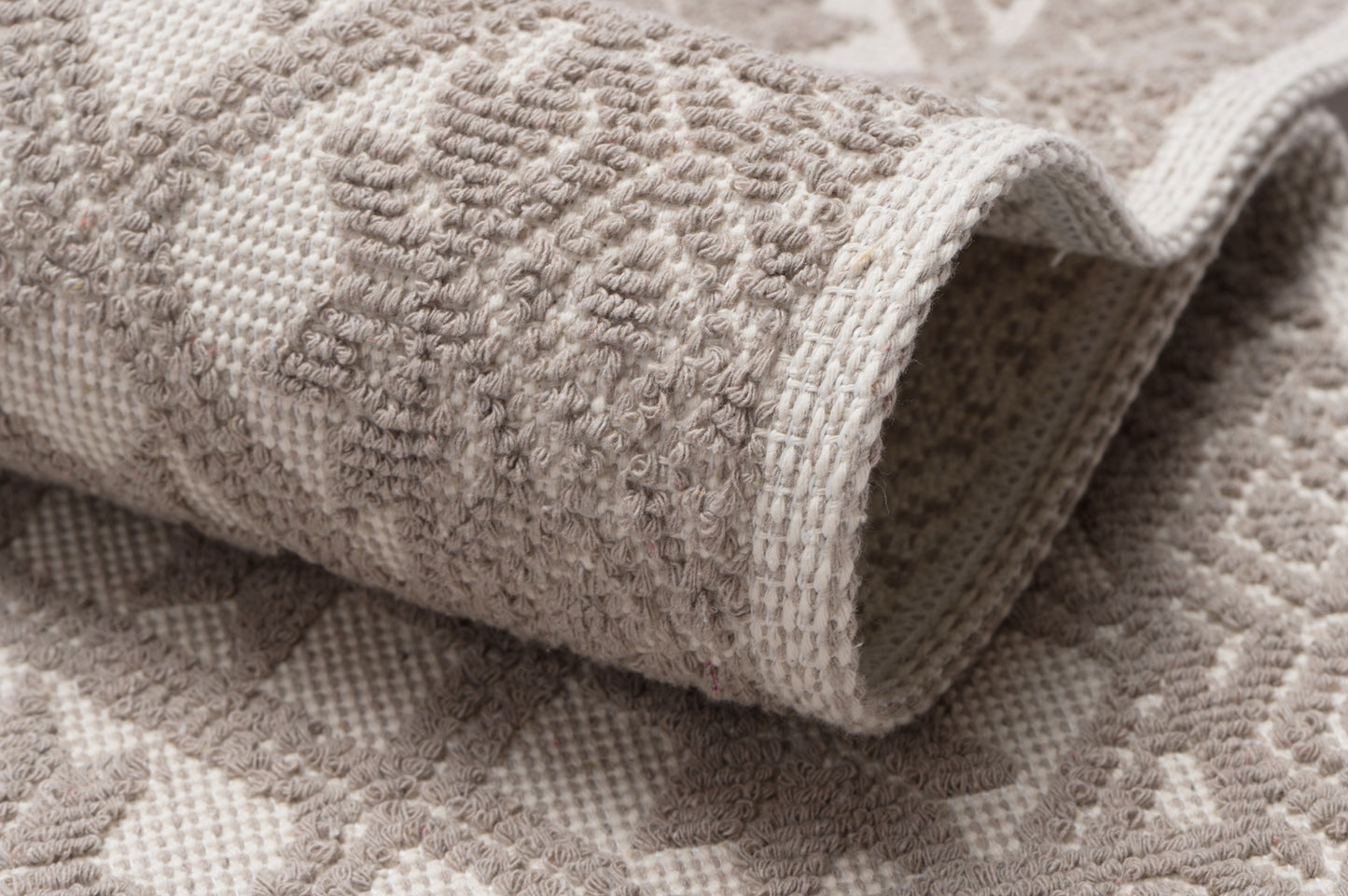 Covor Bumbac Linen Maro, 55x95 cm