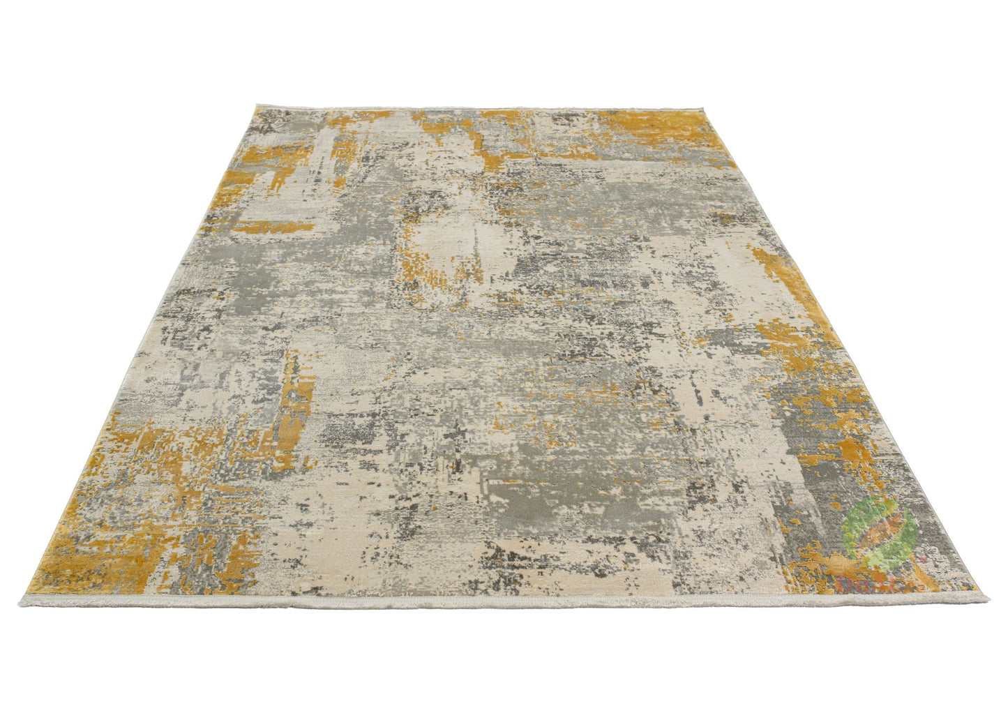 Covor Atlas Babu Bej - Auriu, 250x350 cm, Modern