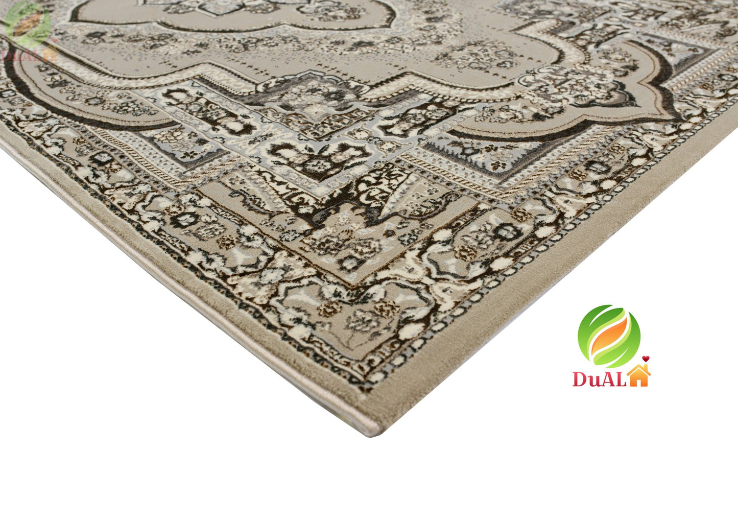 Covor Atlas Mablo Crem, 150x233 cm, Clasic