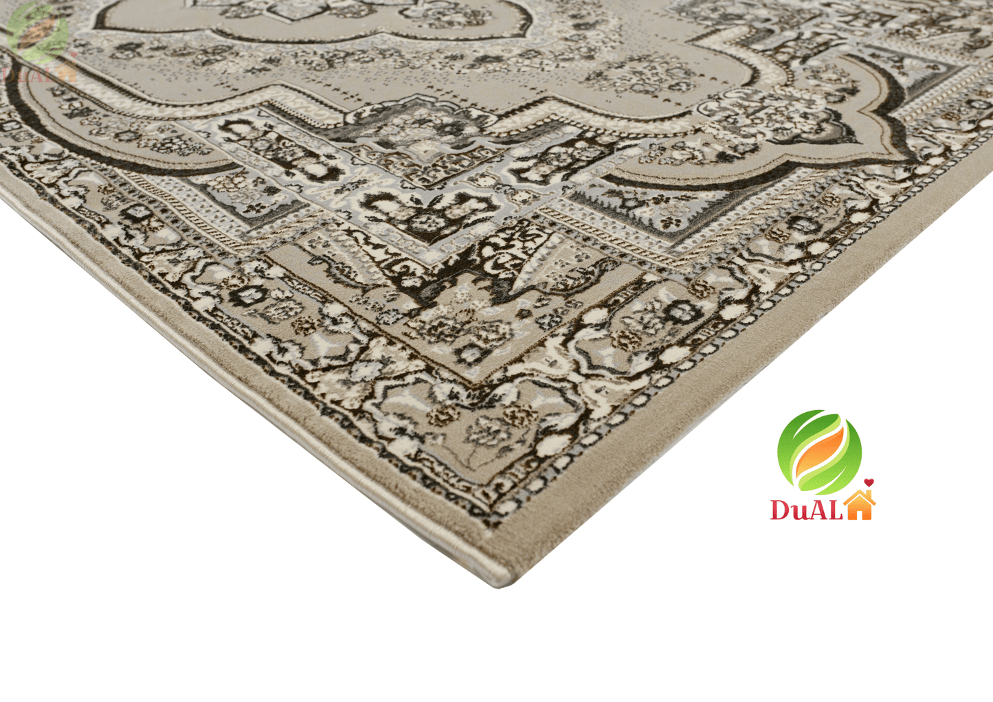 Covor Atlas Mablo Crem, 200x300 cm, Clasic