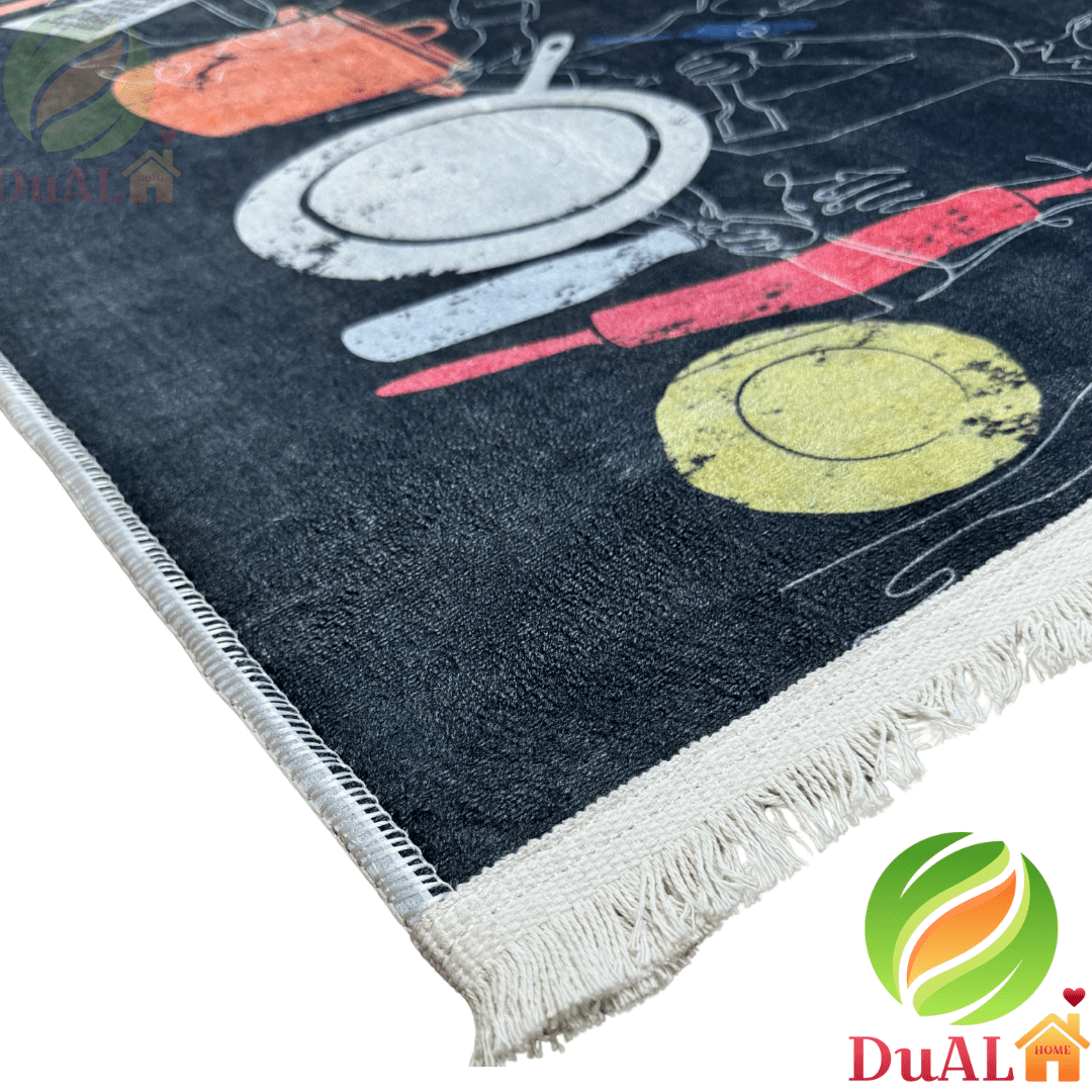 Covor Bucatarie Smile Multicolor, 100x150 cm, Modern