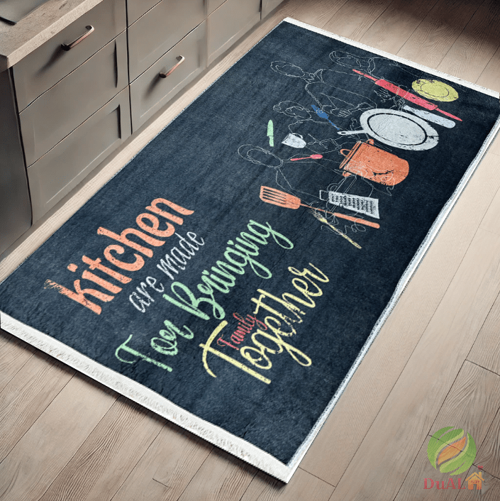 Covor Bucatarie Smile Multicolor, 100x150 cm, Modern