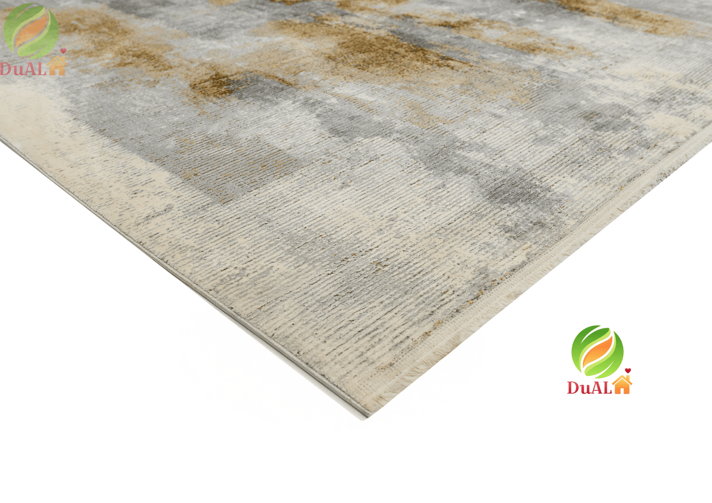 Covor Ultra Lux Maldo Gri, 120x180 cm, Modern