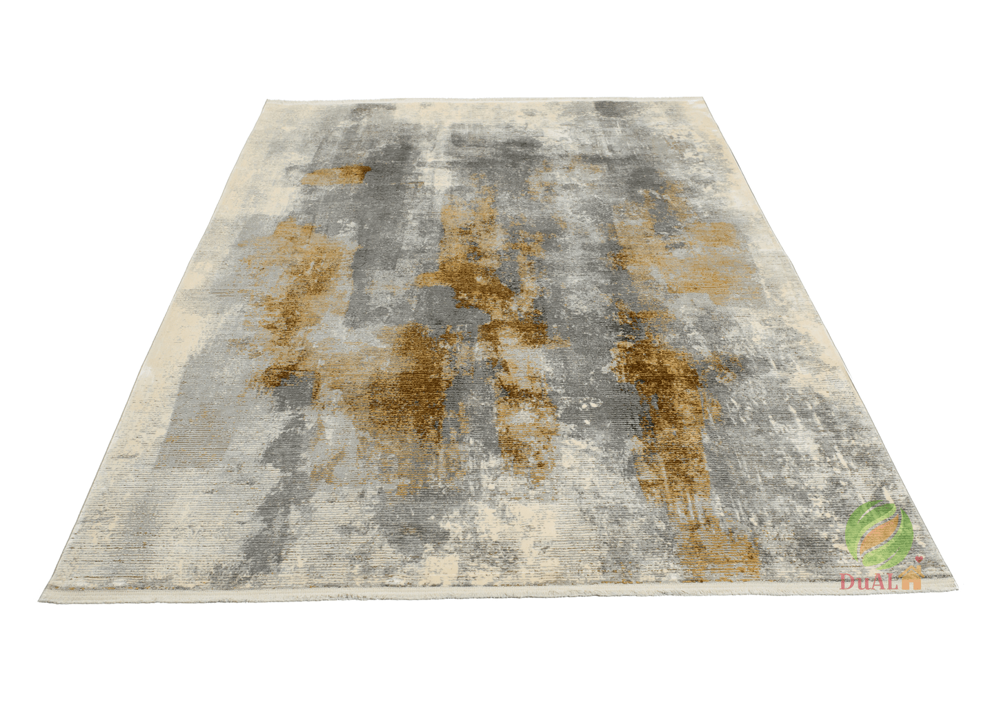Covor Ultra Lux Maldo Gri, 120x180 cm, Modern