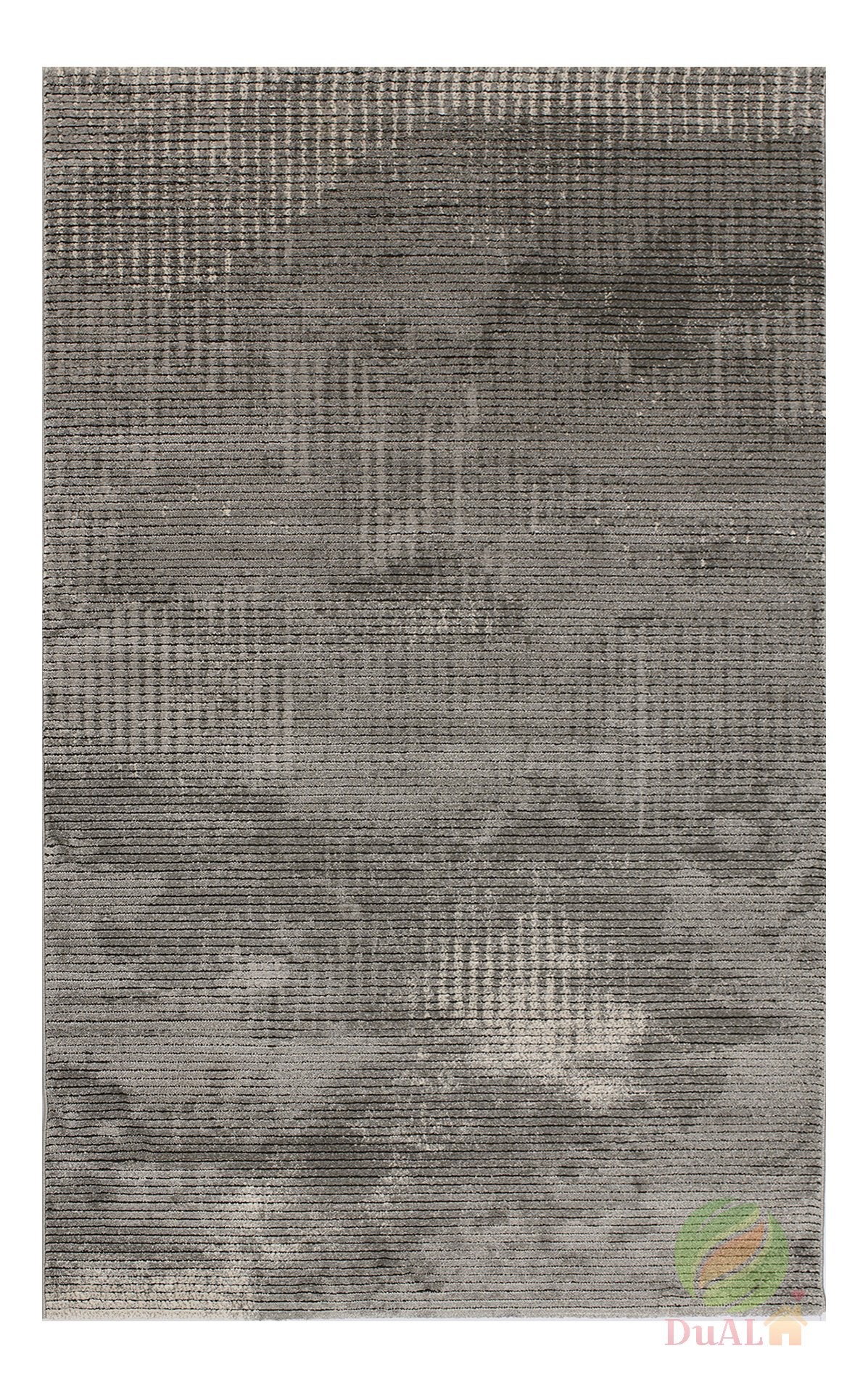 Covor Eylul Goru Gri, 80x300 cm, Abstract