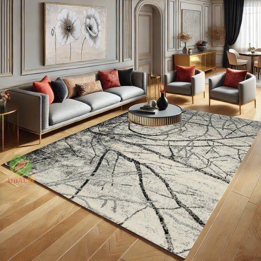 Covor Marc O'Polo Hoia Gri, 50x80 cm, Abstract