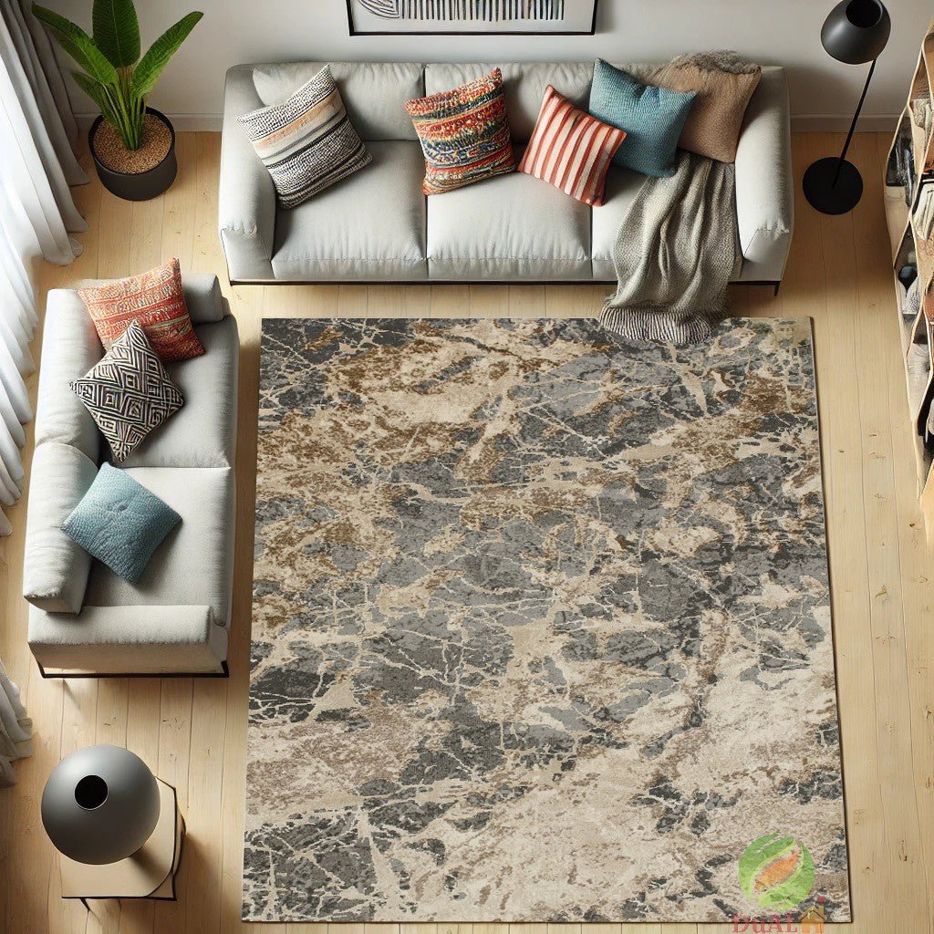 Covor Marc O'Polo Hulav Gri 250x350 cm, Modern