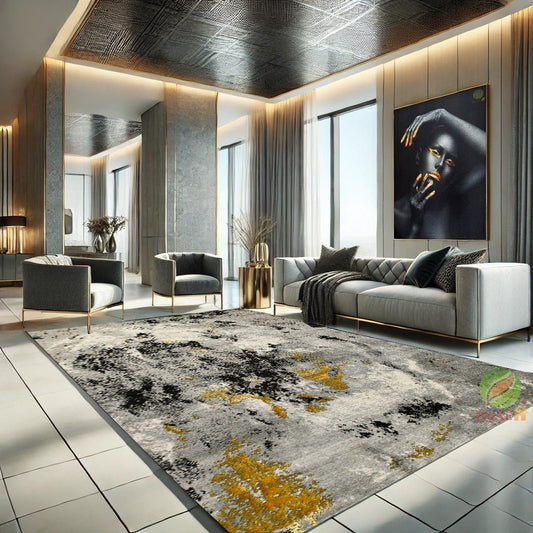 Covor Marc O'Polo Todo Gri- Auriu, 50x80 cm, Modern