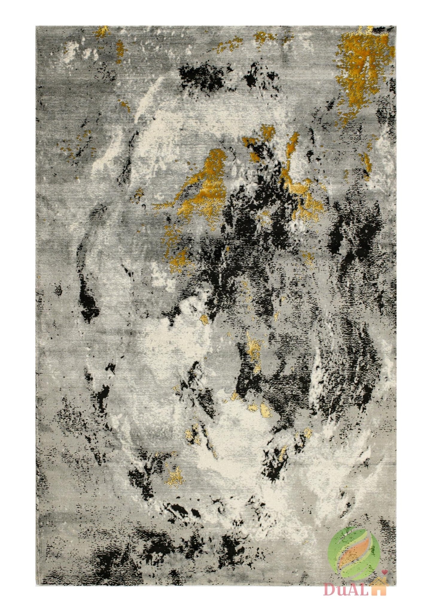 Covor Marc O'Polo Todo Gri- Auriu, 60x200 cm, Modern