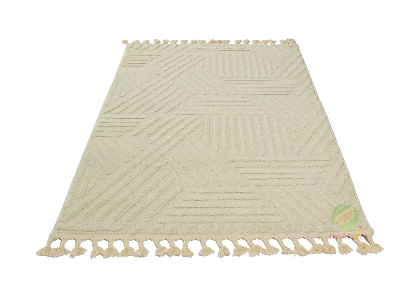 Covor Paris Dungo Alb, 70x100 cm, Modern