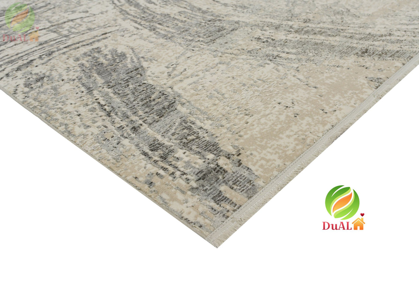 Covor Penta Novo Bej - Gri, 80x300 cm, Modern