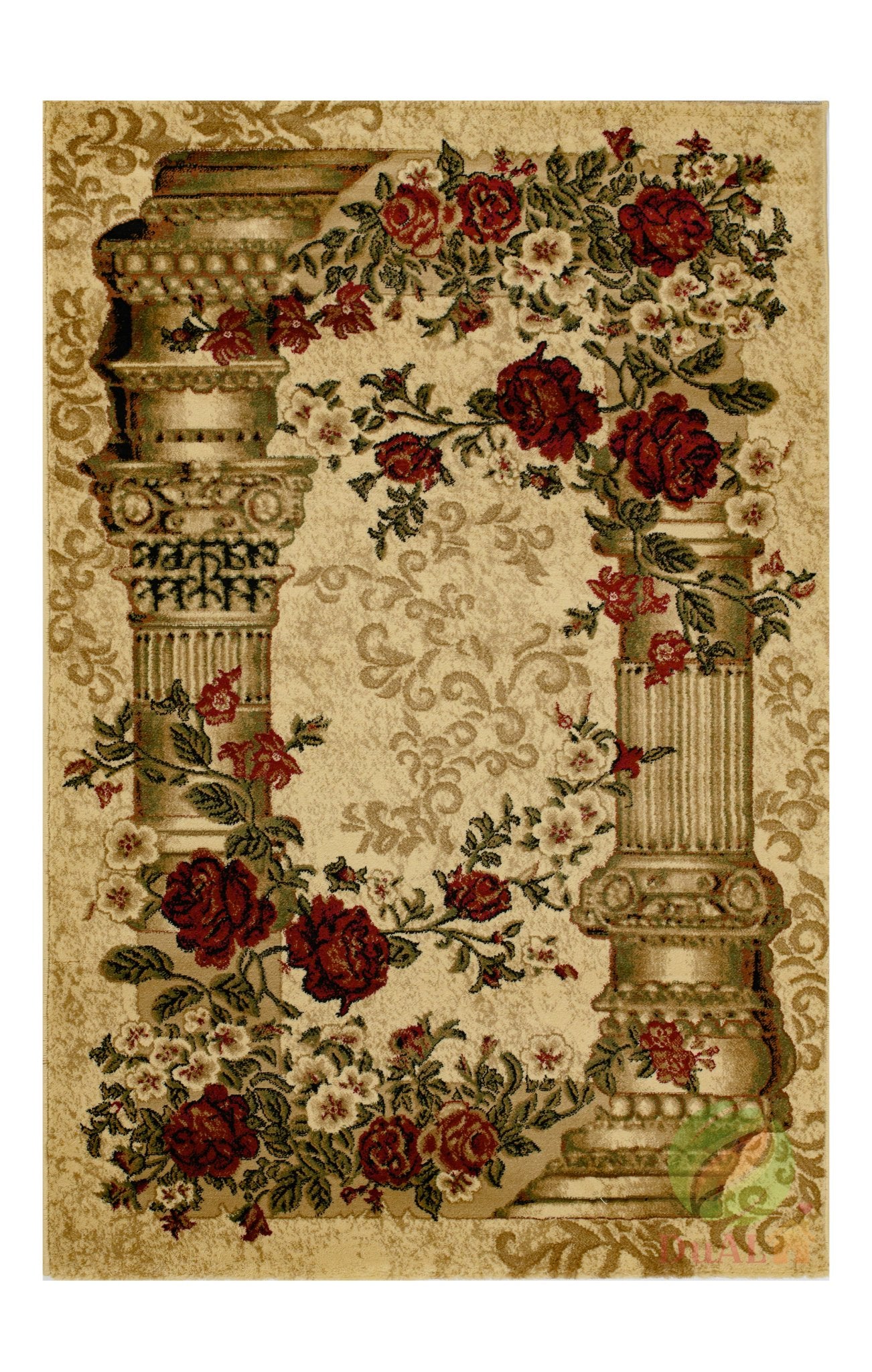 Covor Pilot Rosa Maro, 80x150 cm, Clasic