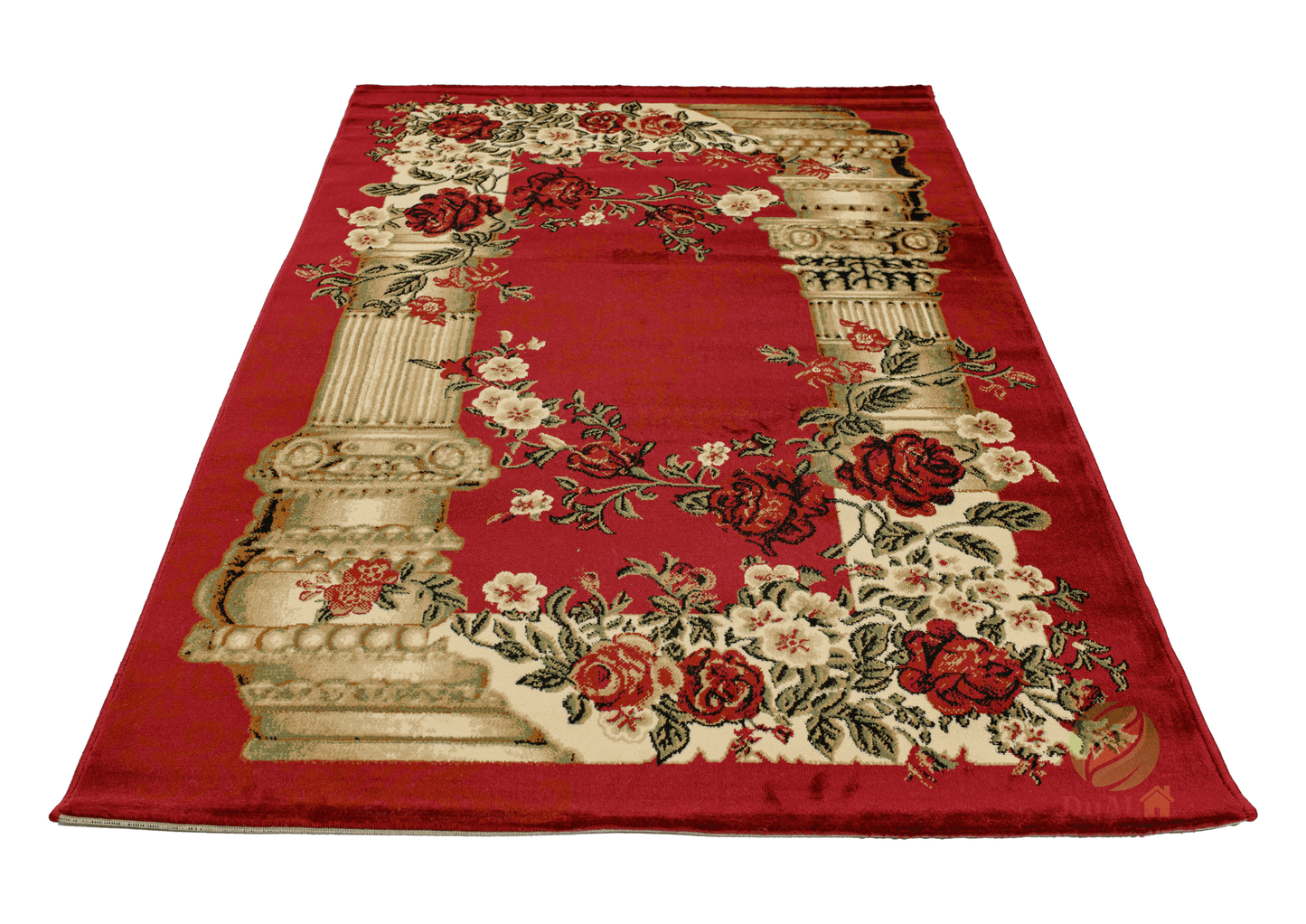 Covor Pilot Rosa Visiniu, 50x80 cm, Clasic