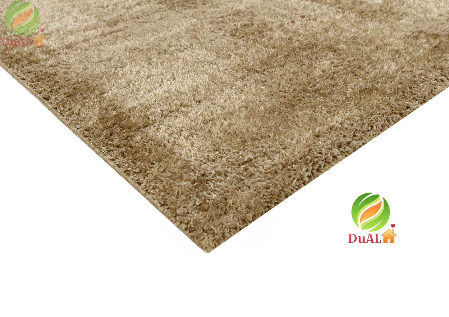 Set Covor Renk Pufos Maro, 3 covoare, 80x270 cm - 1 bucata, 80x140 cm - 2 bucati