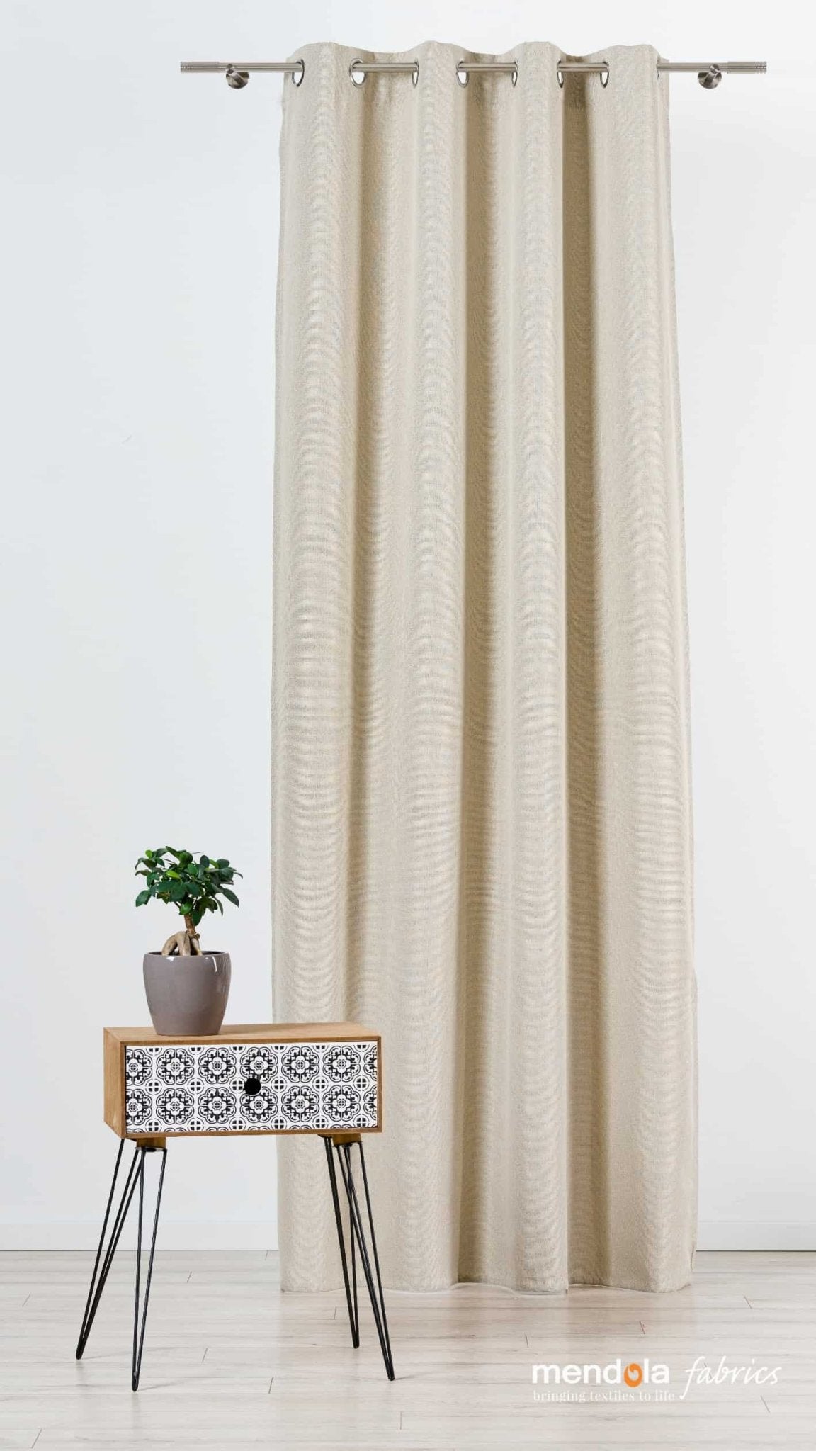 Draperie Ealing Bej, 140x245 cm