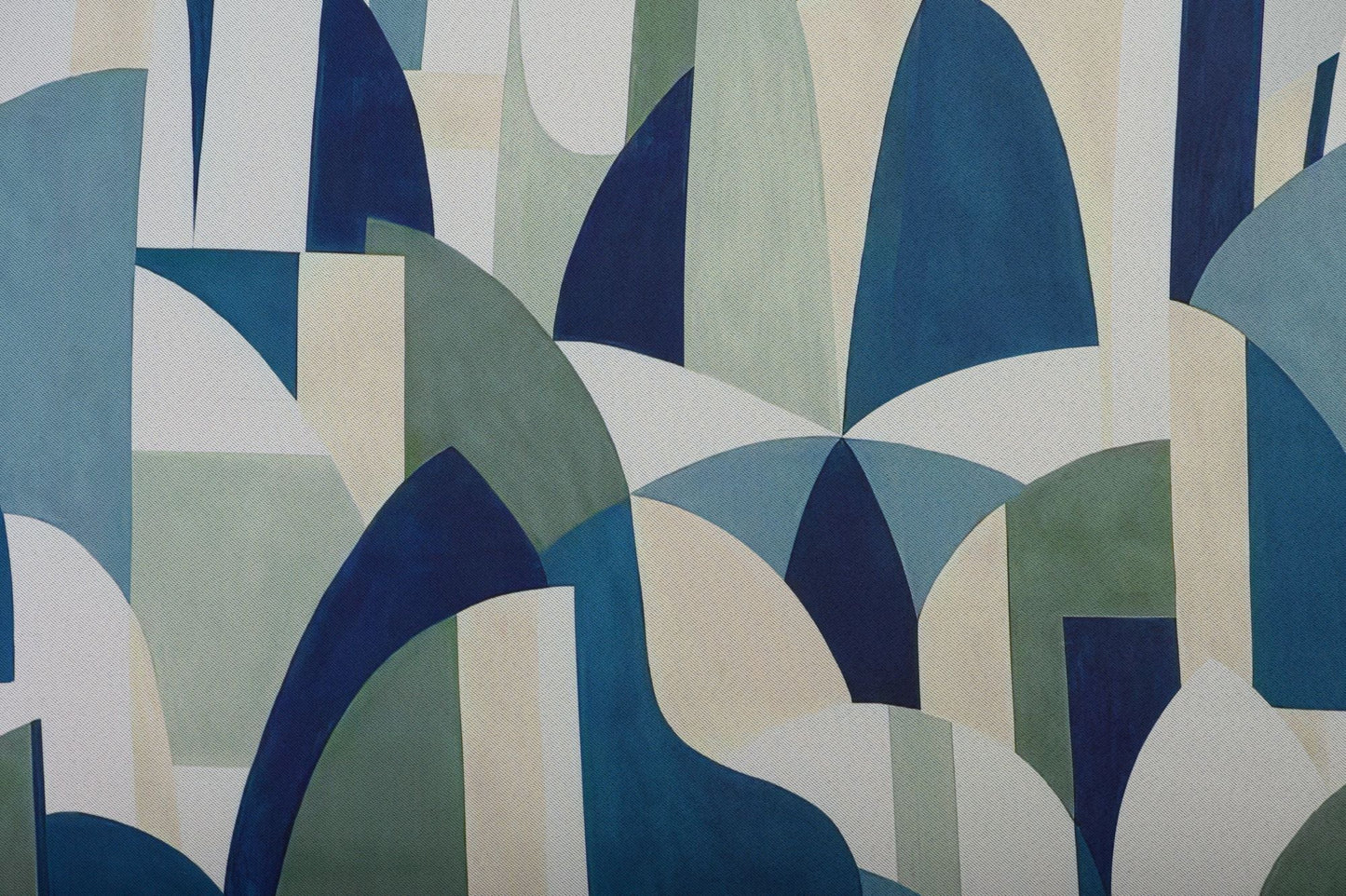 Draperie Porta Verde-Albastru, Metraj