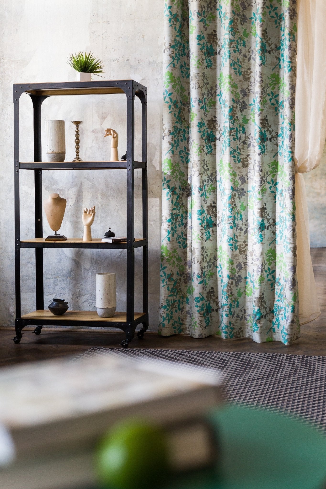 Draperie Power Verde, Metraj