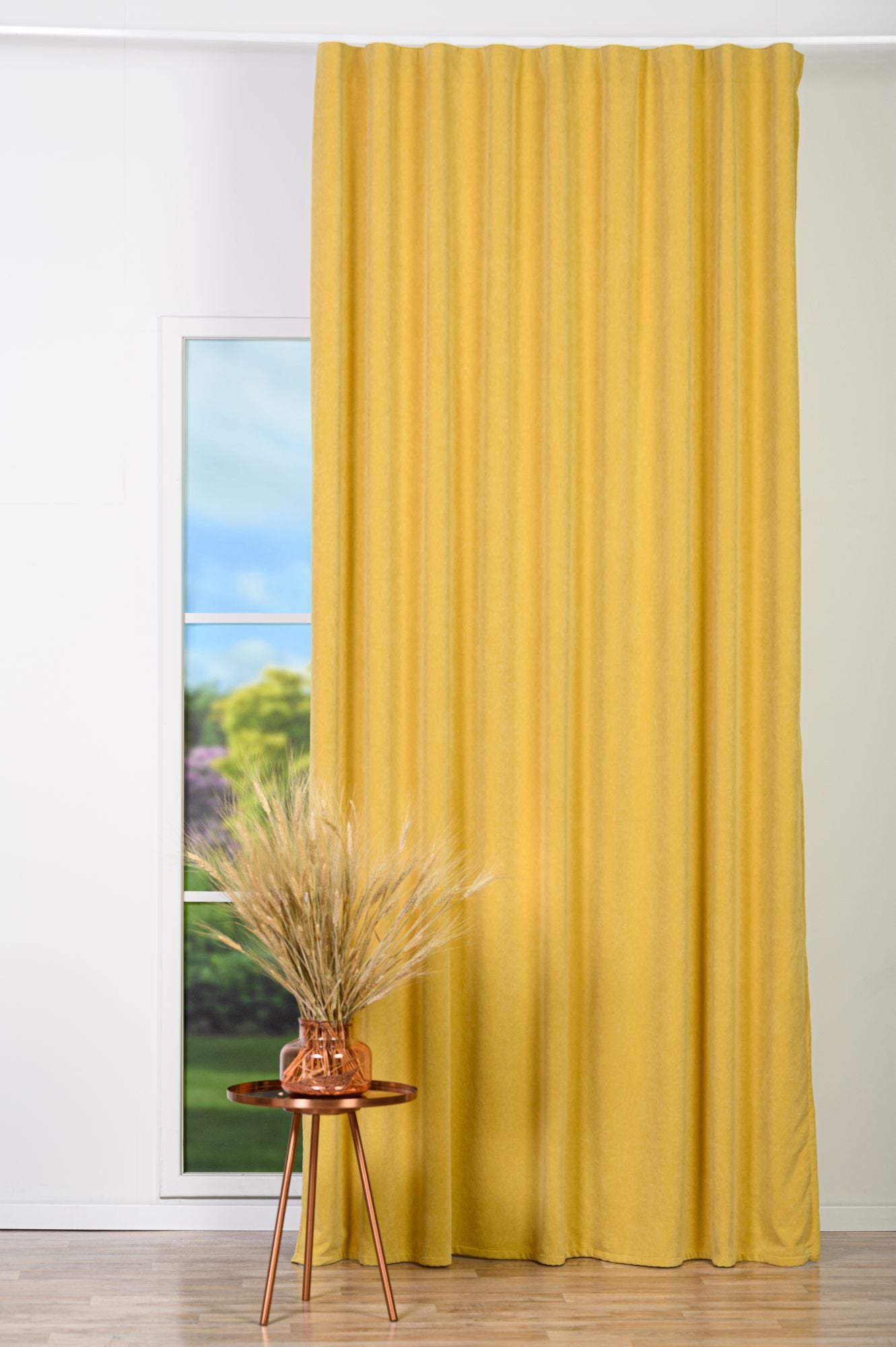 Draperie Preta Mustar, Metraj