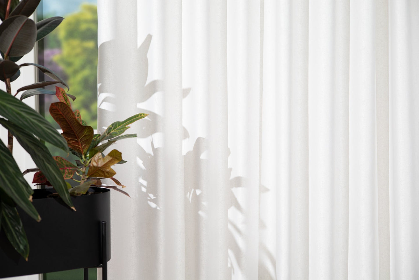 Draperie Rina Alb-Gri, Metraj