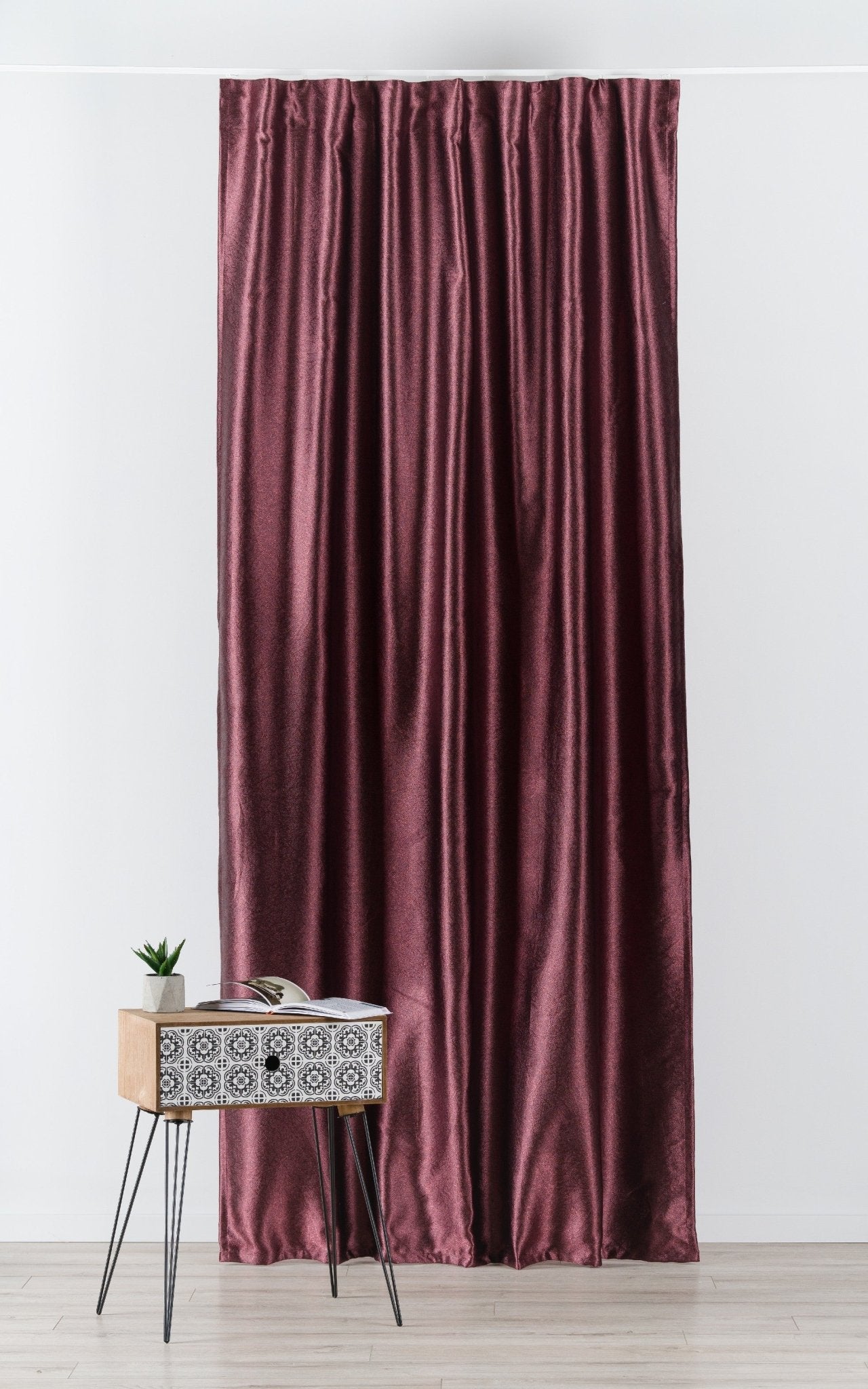 Draperie Suprema Bordo, Metraj