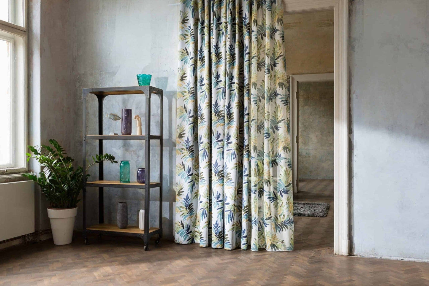 Draperie Zuma Albastru-Verde