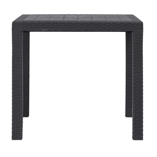 Masa de Gradina Aspect Ratan Sintetic Maro – 90x90 cm