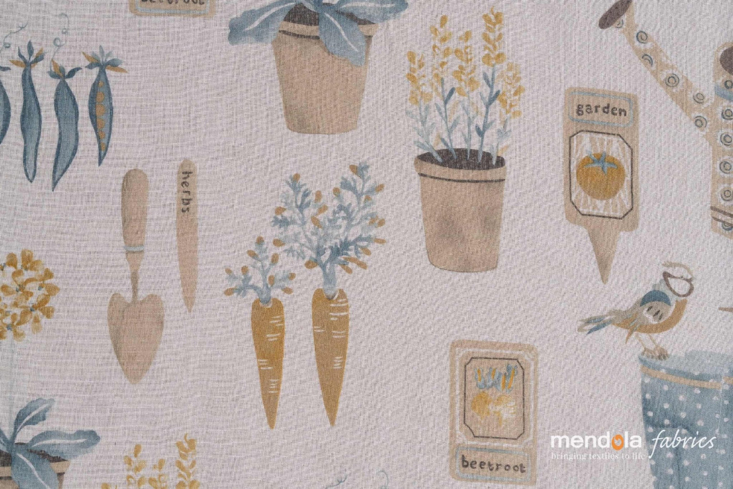 Perdea Frutti Albastru