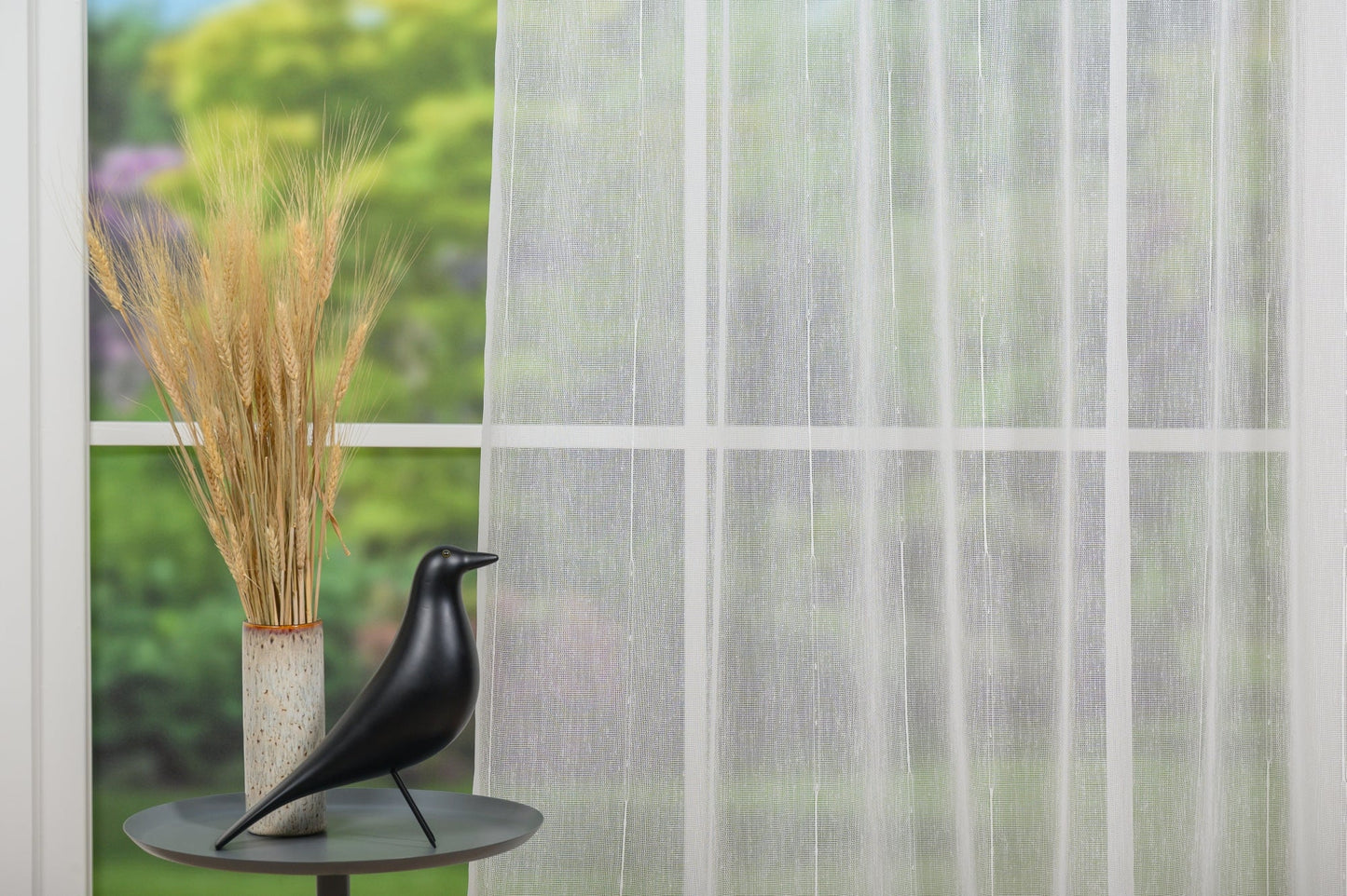 Perdea Fylara, Alb, Metraj