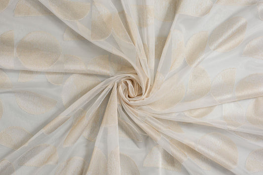 Perdea Halysia, Crem, Metraj