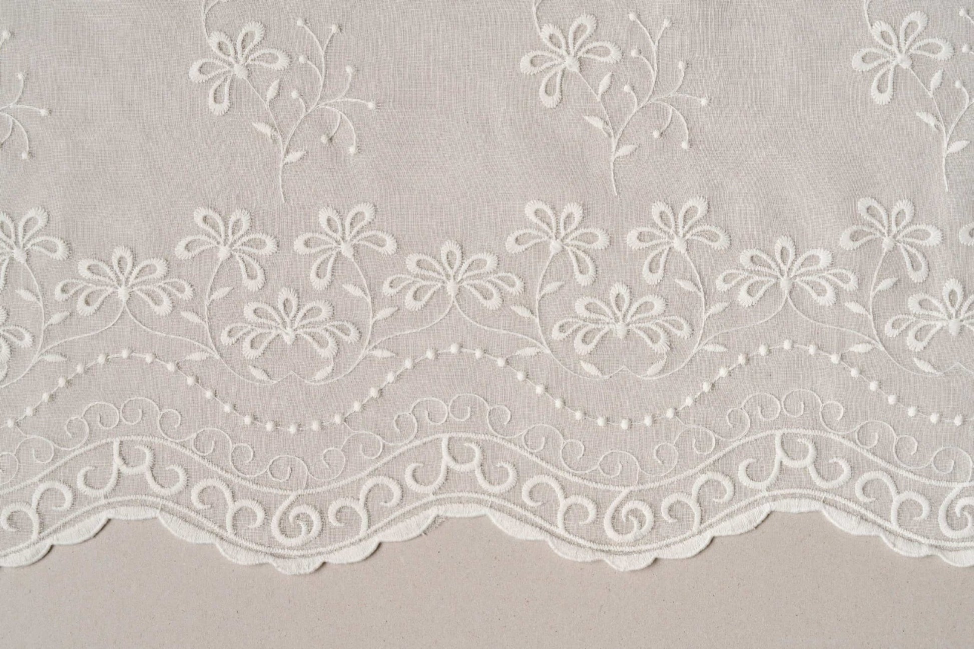 Perdea metraj Alma Crem, voile, latime 280 cm