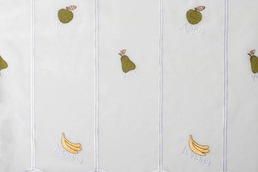 Perdea metraj, Candy Verde-Galben, latime 60 cm