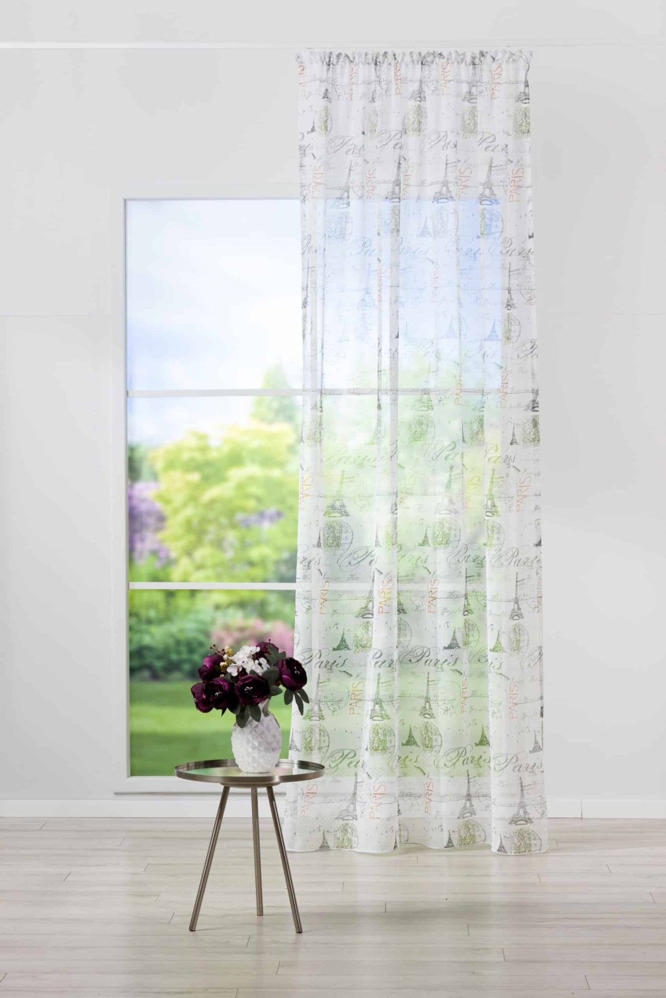 Perdea Paris Gri-Verde