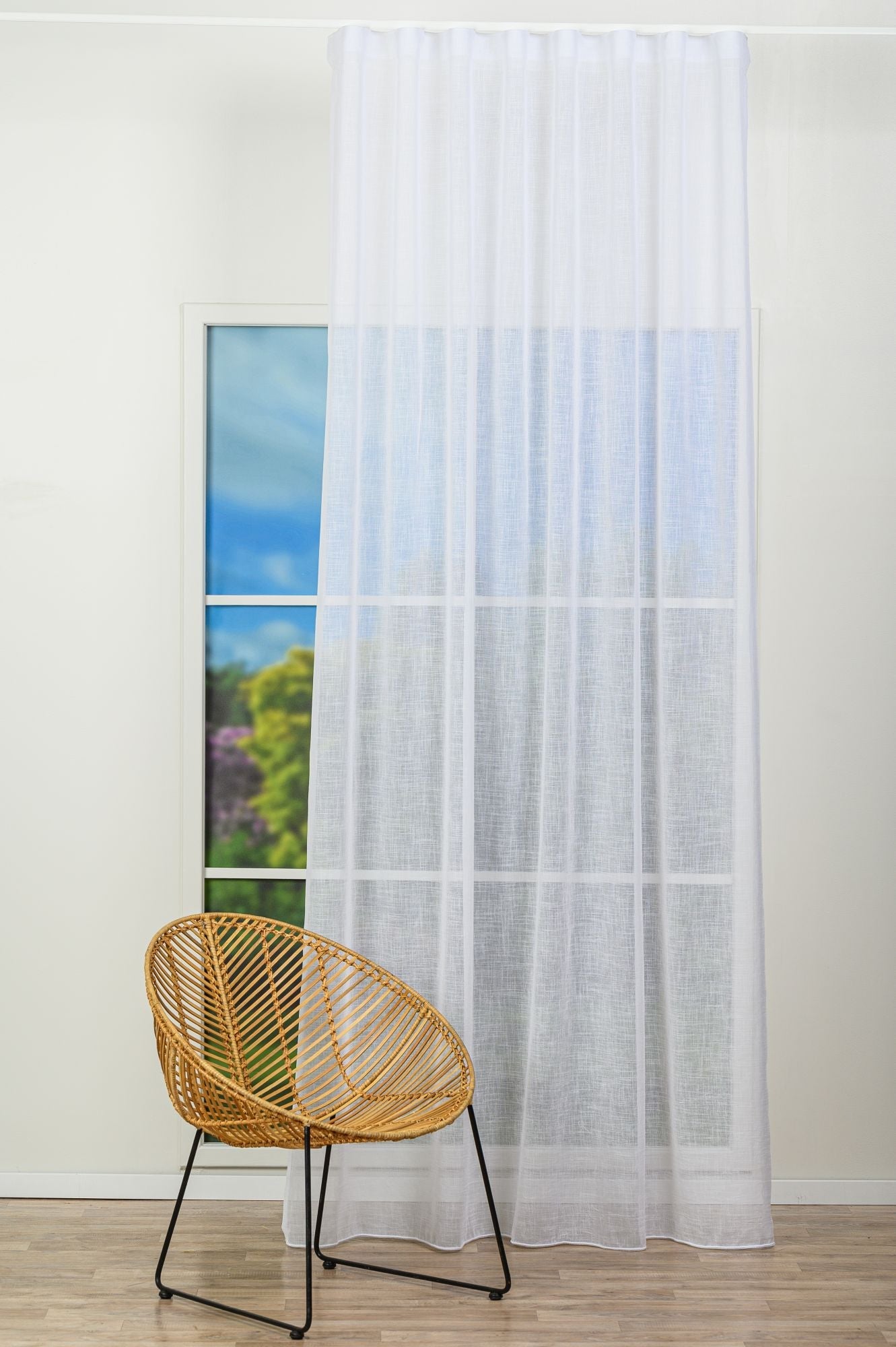 Perdea Shalira, Alb, Metraj