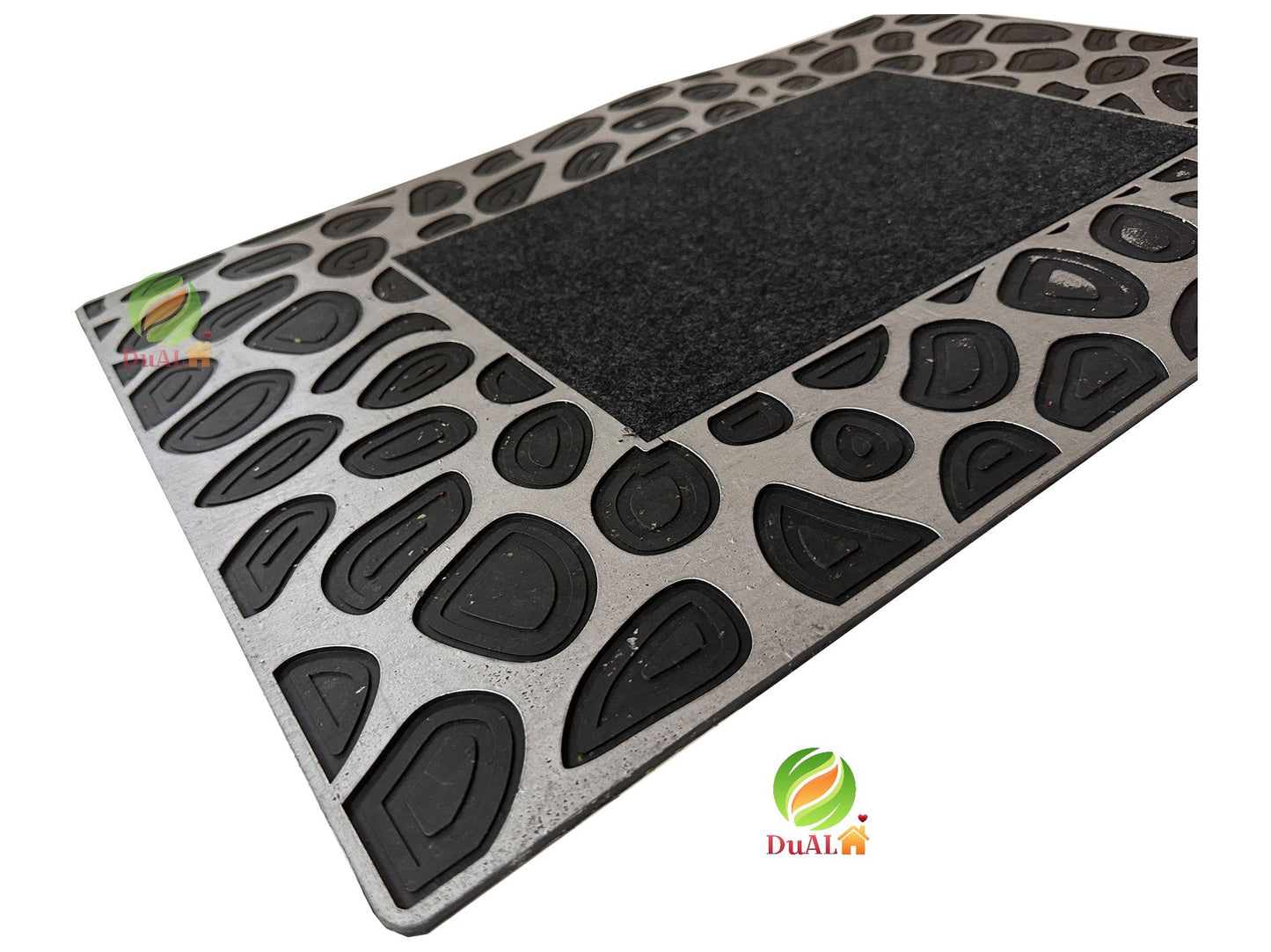 Pres De Intrare Dalma Argintiu, 45x70 cm, Dreptunghi