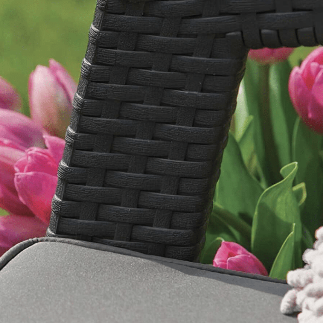 Set mobilier de grădină aspect ratan sintetic – 4 piese, design elegant și confortabil