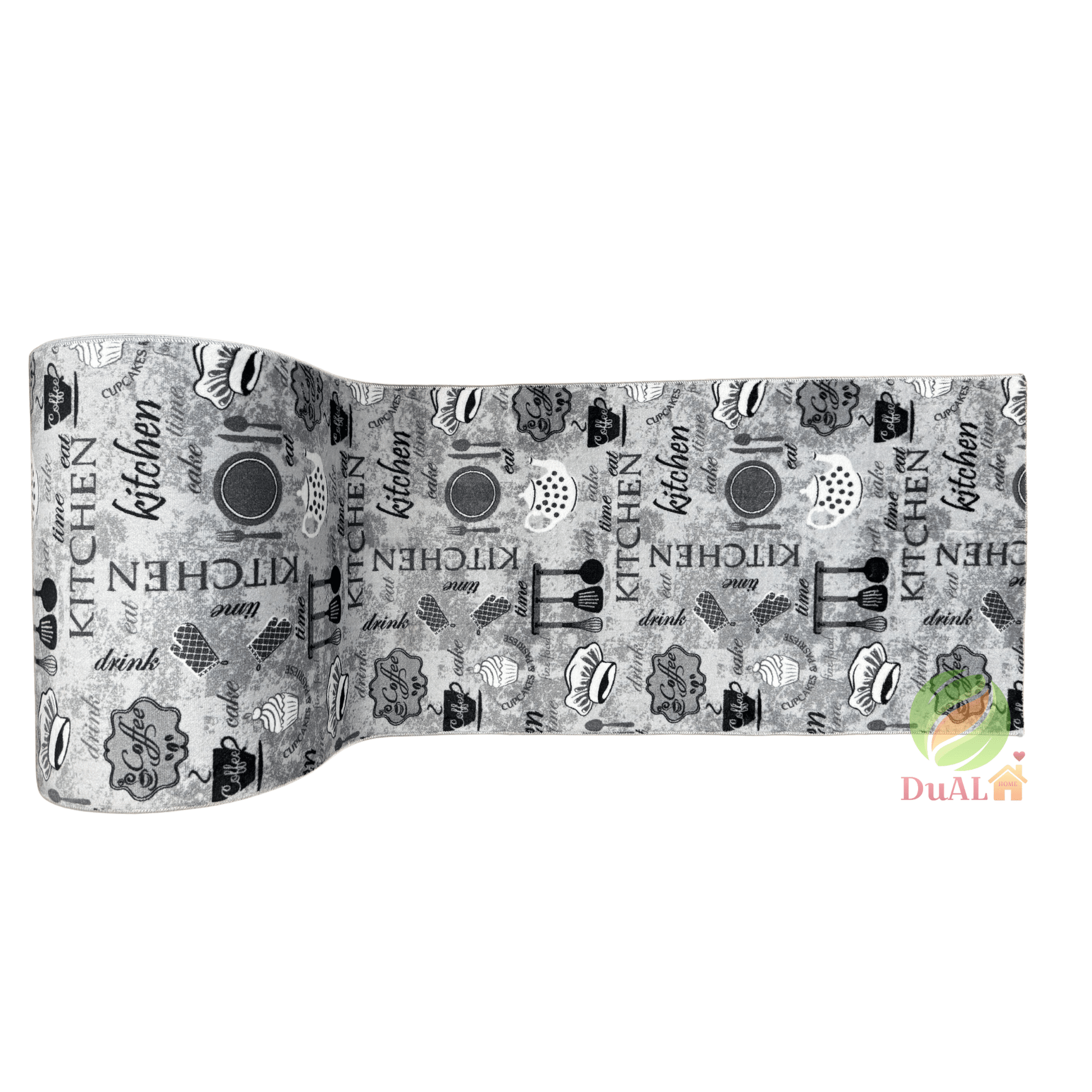 Traversa Antiderapanta Bucatarie Gri, Metraj B 5