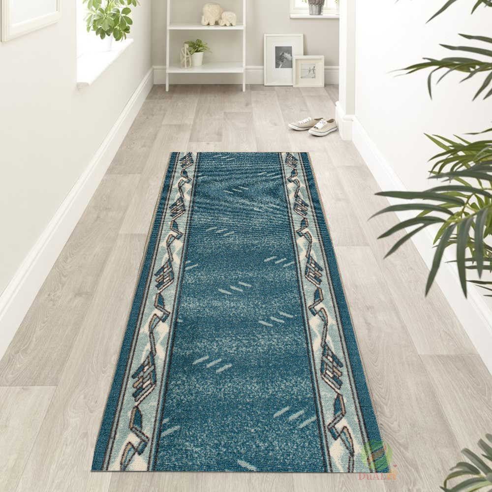 Traversa Antiderapanta Clior Albastru, Metraj B