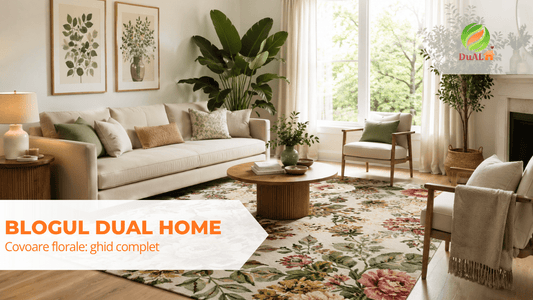 Covoare Florale: Cum Aduci Natura în Interior | Dual Home