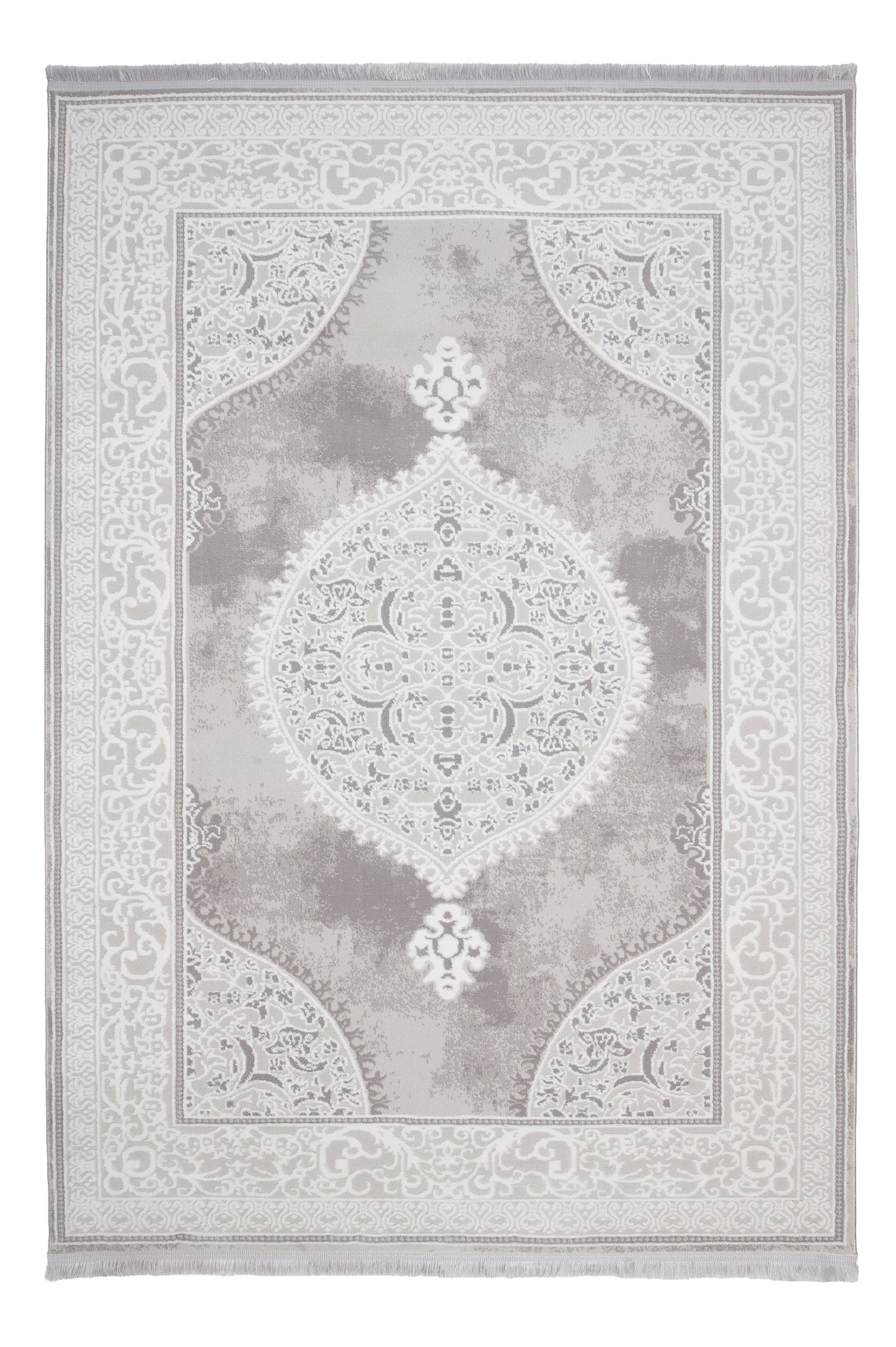 Covor Alye Vekro Gri, 125x200 cm, Clasic