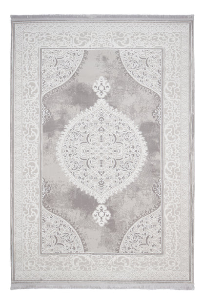 Covor Alye Vekro Gri, 125x200 cm, Clasic