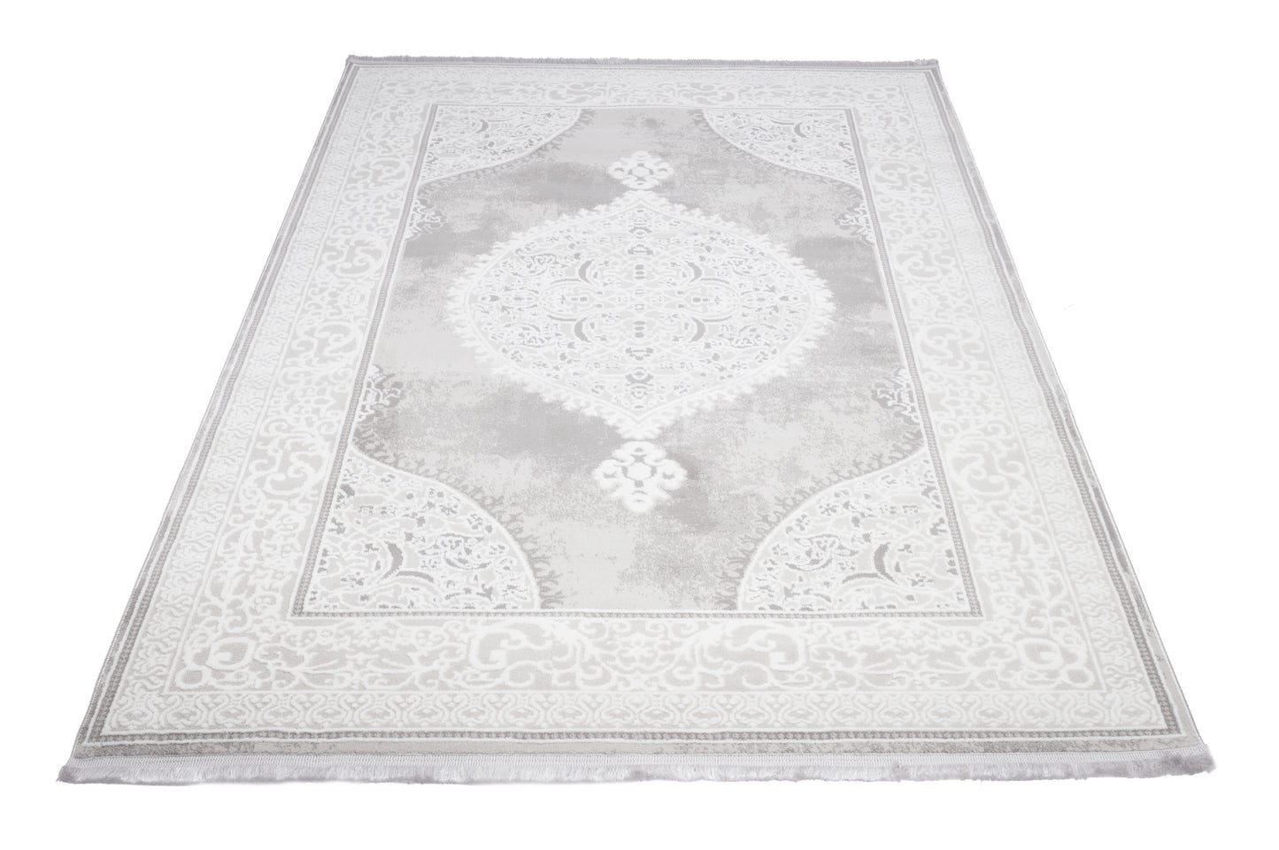 Covor Alye Vekro Gri, 125x200 cm, Clasic