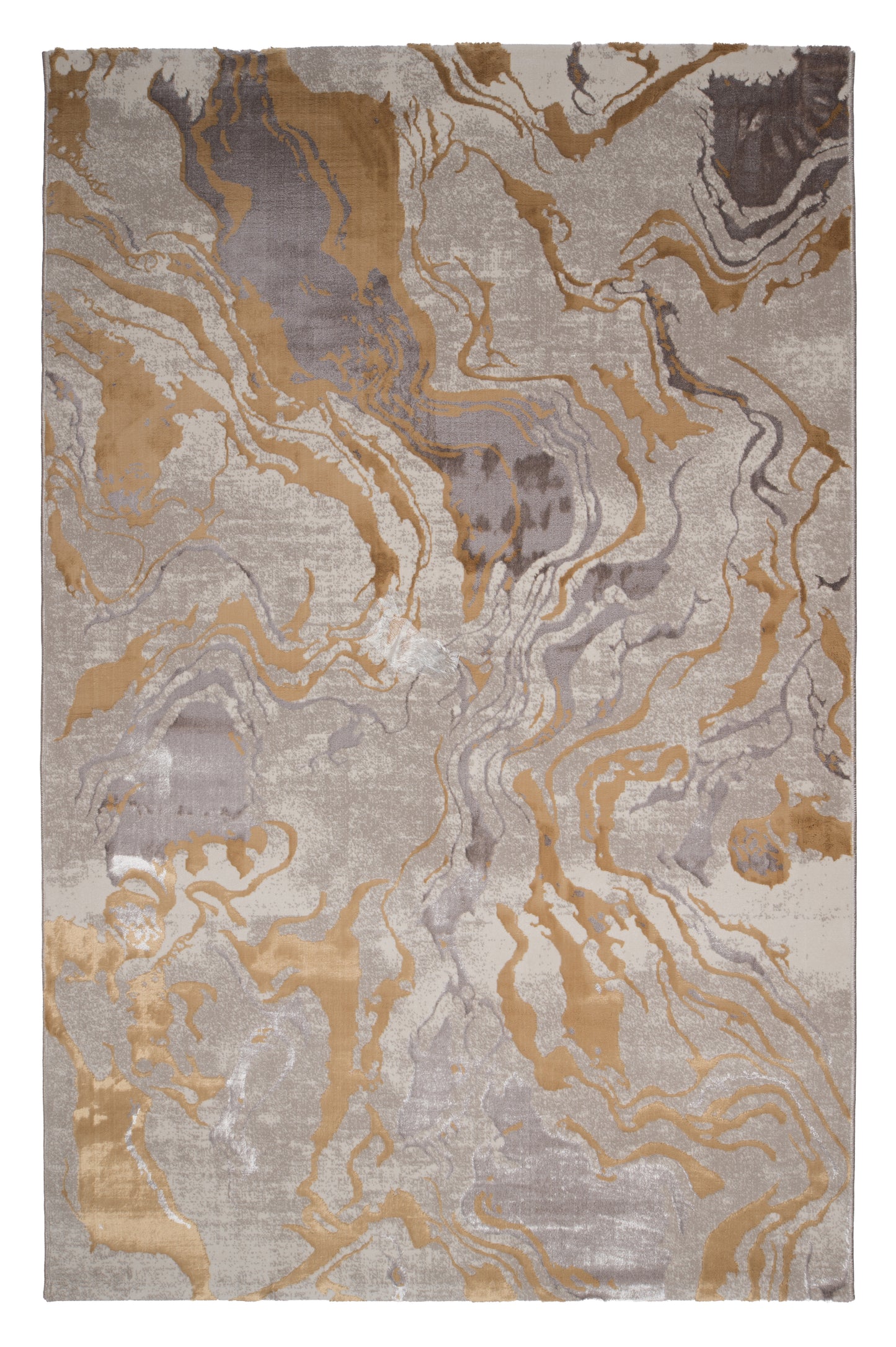 Covor Atlas Kendo Bej-Auriu, 50x80 cm, Modern