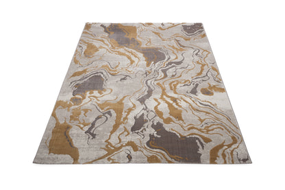 Covor Atlas Kendo Bej-Auriu, 50x80 cm, Modern