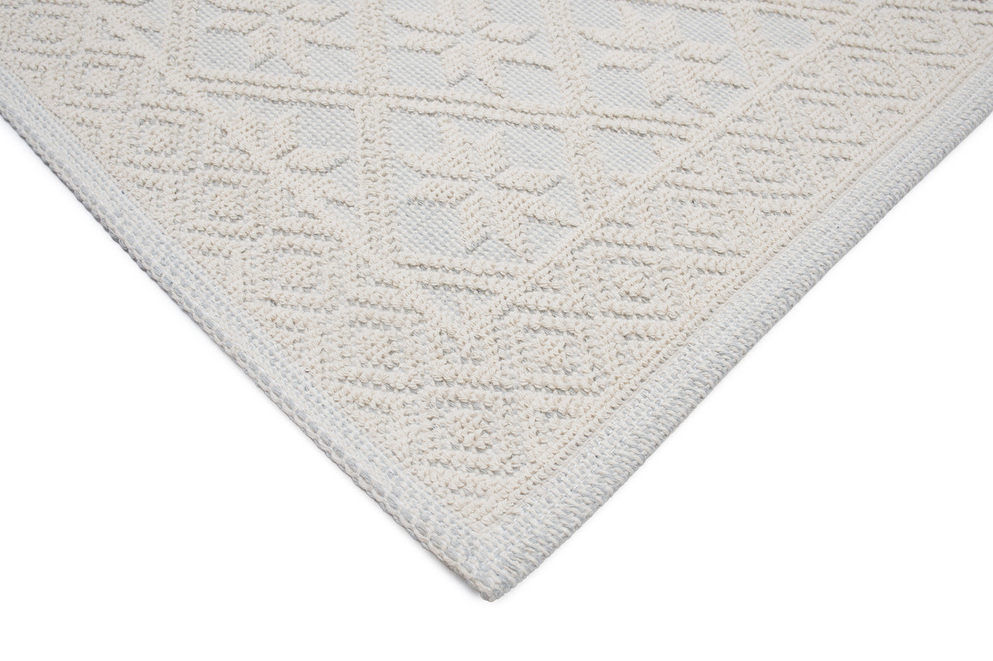 Covor Bumbac Linen Bej, 55x55 cm