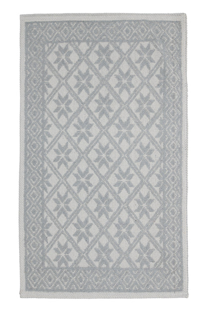 Covor Bumbac Linen Gri, 55x95 cm