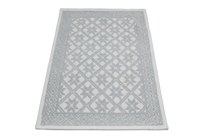 Covor Bumbac Linen Gri, 55x95 cm