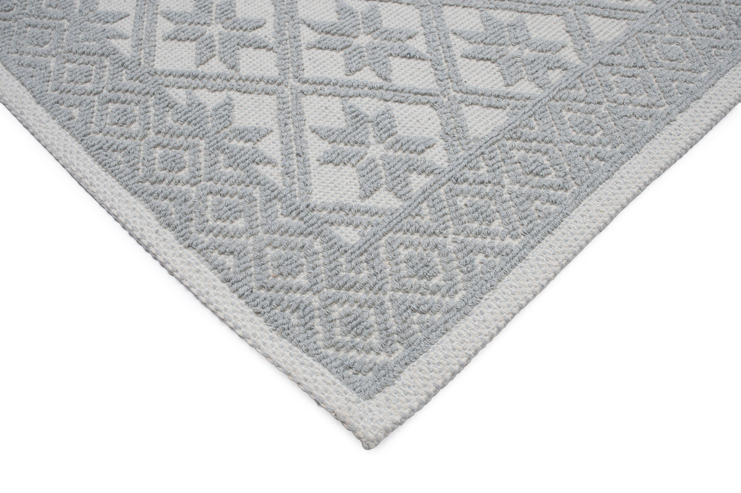 Covor Bumbac Linen Gri, 55x95 cm