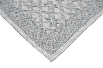 Covor Bumbac Linen Gri, 55x95 cm