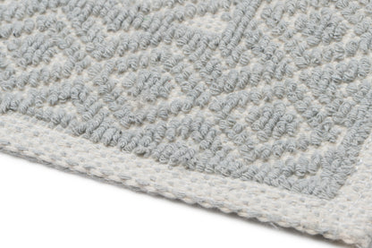 Covor Bumbac Linen Gri, 55x95 cm