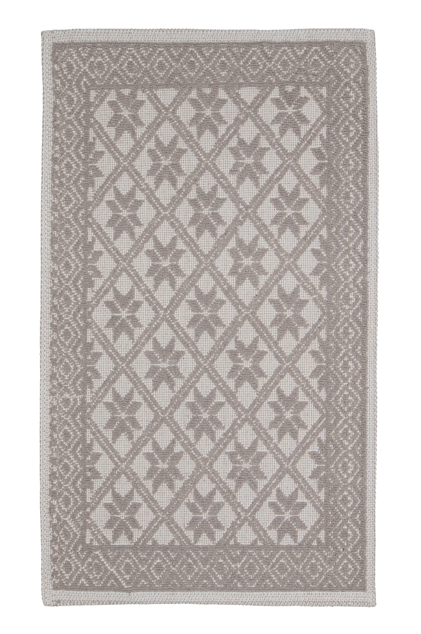 Covor Bumbac Linen Maro, 55x145 cm